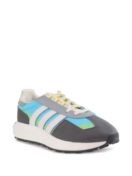 Sneakersy Adidas Run 70S z logo na siłownię z dżerseju białe