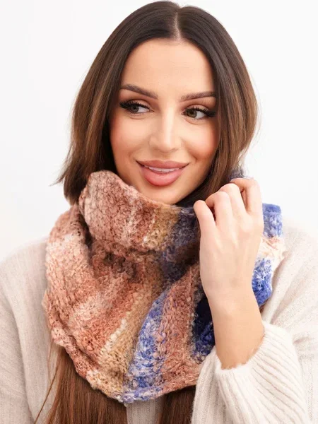 Fular Kesi de lână albastru