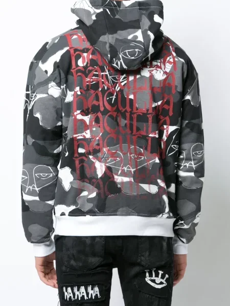 Hoodie Haculla παραλλαγής μαύρο