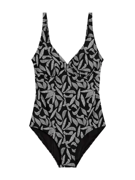 Bonprix Costum de baie întreg negru