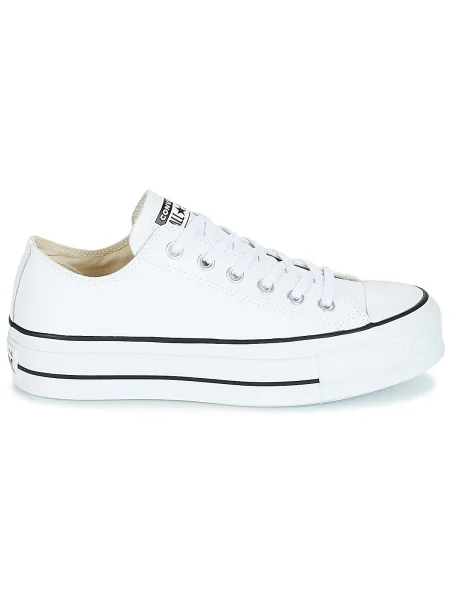 Kožené tenisky Converse Chuck Taylor All Star biela