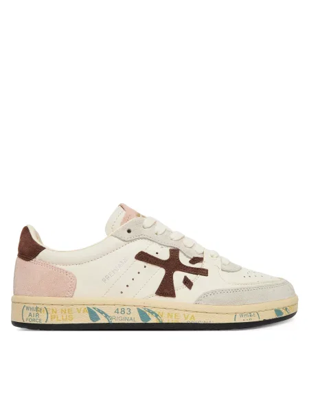 Sneakers Premiata Bsktclad Bskt Clayd Var Écru