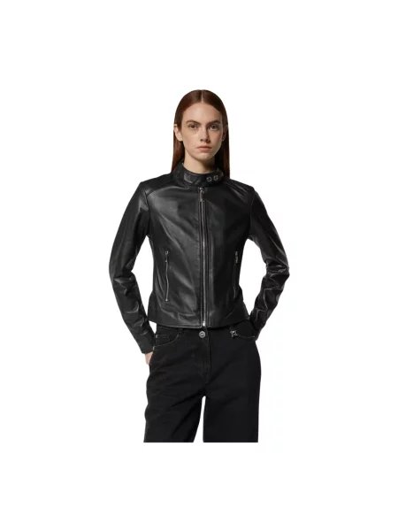 Kurtka skórzana Richmond czarna