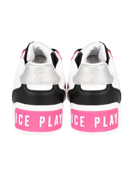 Sneakersy Ice Play skórzane białe