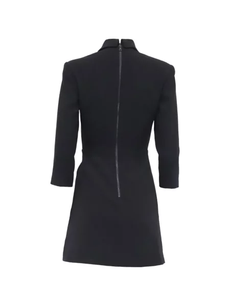 Apvyniojami mini suknelė Alice + Olivia juoda