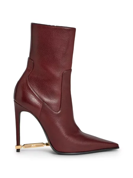Cizme scurte Dsquared2 roșu