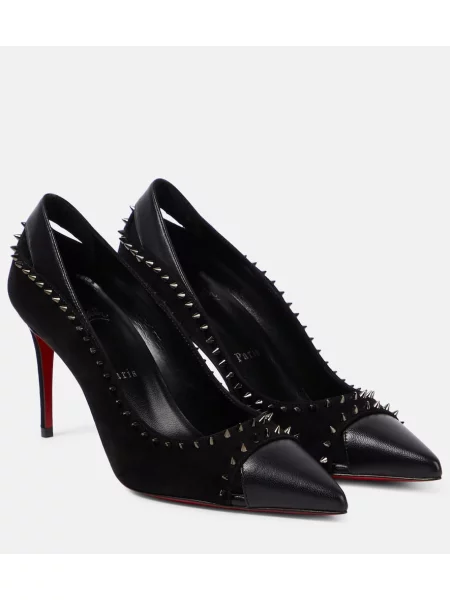 Pantofi cu toc Christian Louboutin din piele negru