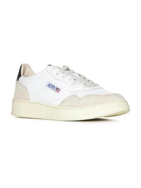 Sneakersy Autry skórzane białe
