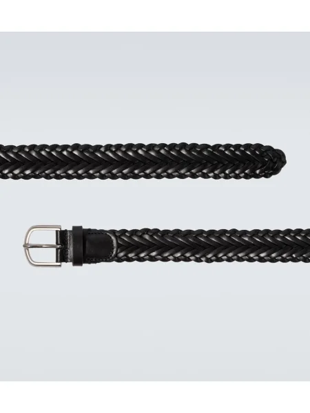 Curea Giorgio Armani din piele negru
