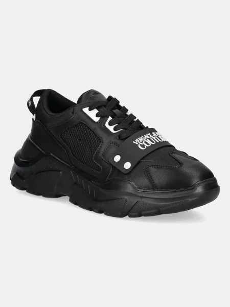 Versace Jeans Couture Sneakers FONDO SPEEDTRACK cu adaos de piele negru
