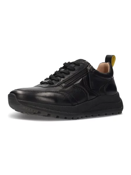 Sneakersy Salamander skórzane czarne
