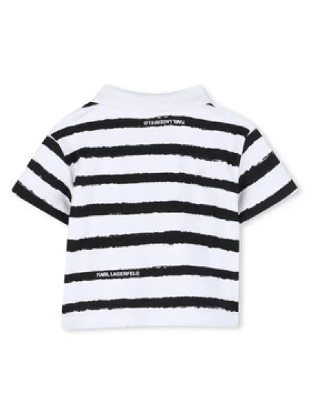 Polo majica Karl Lagerfeld bež