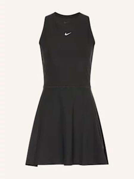 Nike Sukienka Tenisowa Dri-Fit Victory schwarz czarna