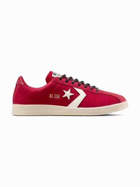 Superge iz semiša Converse All Star Classic Trainer rdeča