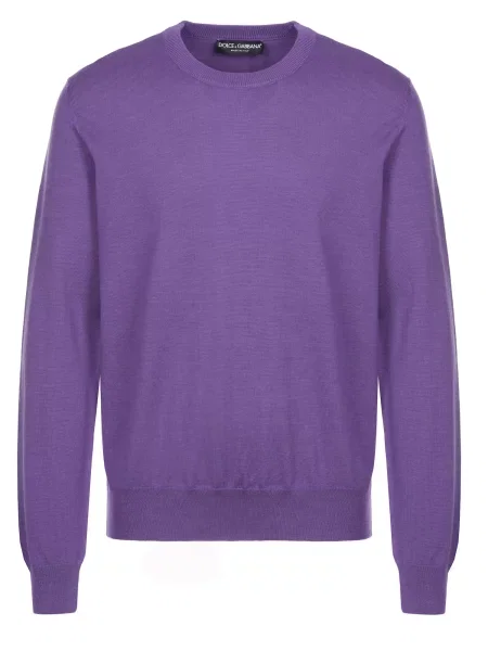 DOLCE & GABBANA Pulover Dolce & Gabbana Pullover' ljubičasta