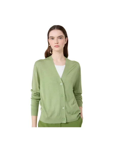 Kardigan Weekend Max Mara zielony