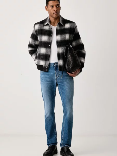 Tommy Jeans slim fit traperice za muškarce plava