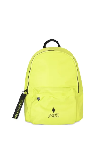 Rucsac County Of Milan cu imagine galben