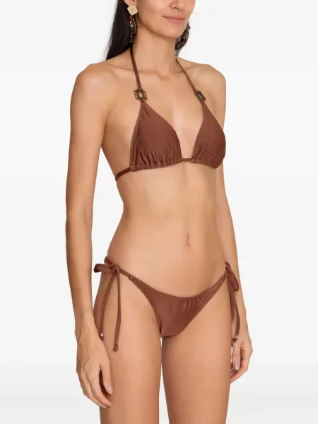 Bikini Amir Slama na sprzączkę brązowy