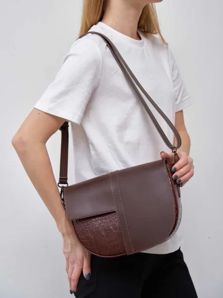 WeLassie Сумка zhnocha-sumka-dzhll-shokoladnaya Штучна шкіра коричневий