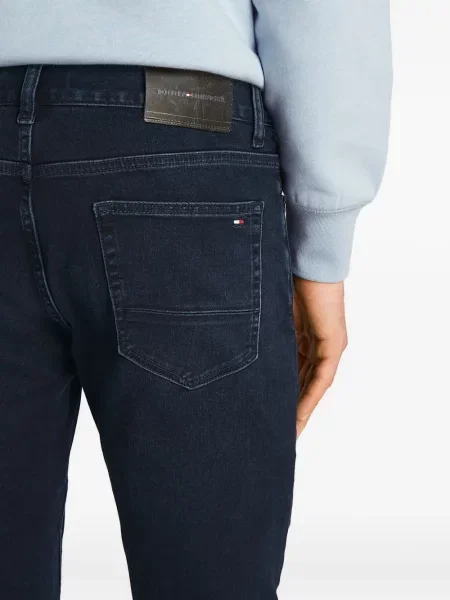 Blugi Tommy Hilfiger cu 5 buzunare albastru