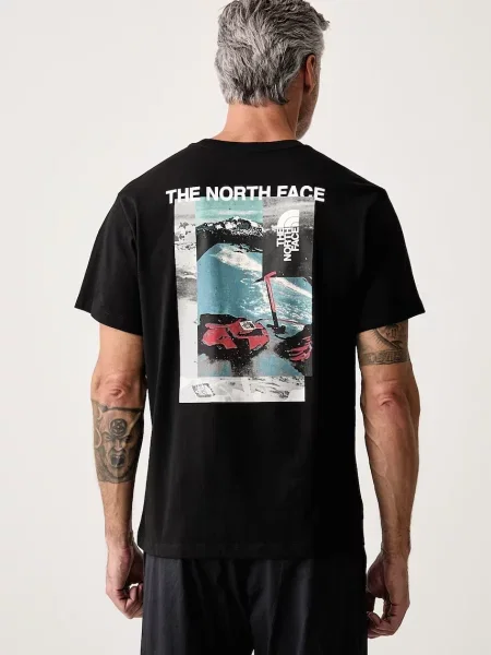 The North Face T-shirt Collage Relaxed czarna
