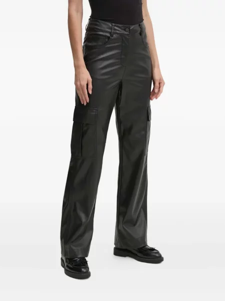 Pantaloni cargo Sisley negru