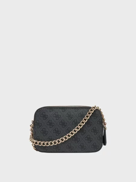 Сумка Guess з принтом сіра