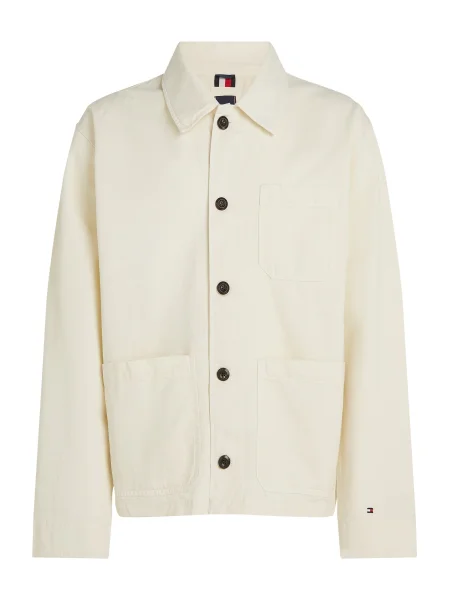 TOMMY HILFIGER Prehodna jakna slonovina