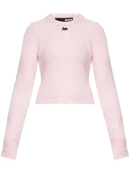Pulover Rotate Birger Christensen cu funde roz