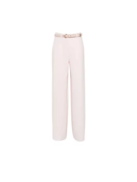 Spodnie Max Mara Studio różowe