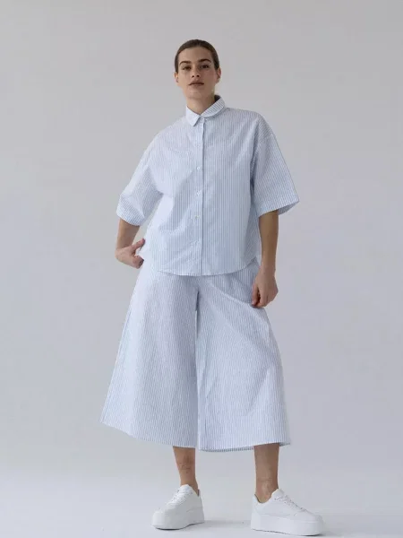 Muuv. Muuv pantaloni culottes pentru femei ELEO albastru