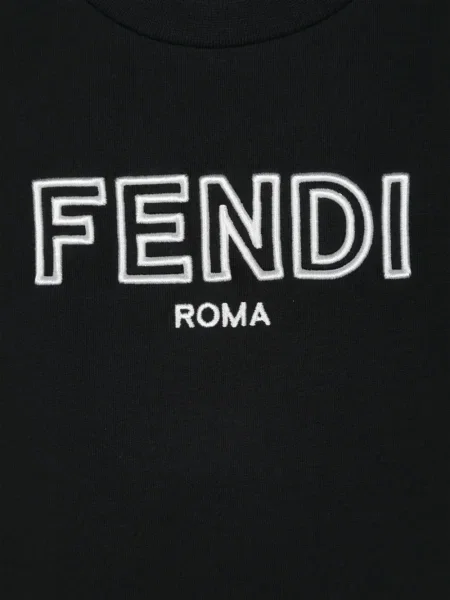 Тениска Fendi черно