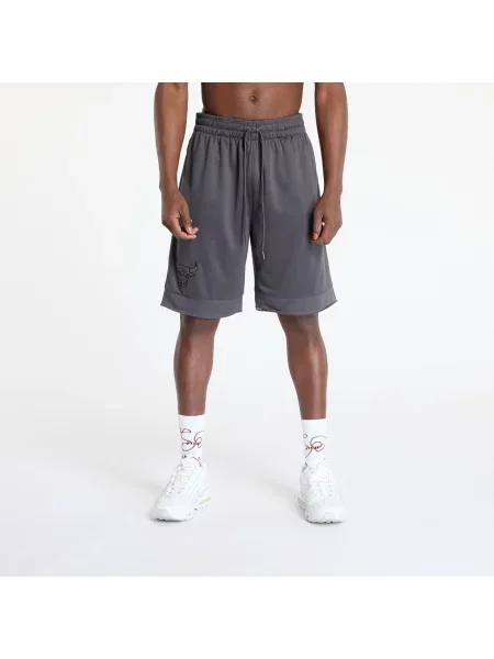 Šortky New Era Chicago Bulls NBA Tonal Mesh Short Graphite/ Dark Graphite S