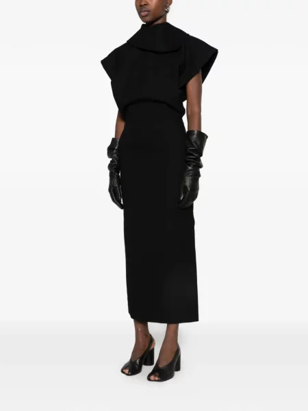 Rochie maxi Issey Miyake negru
