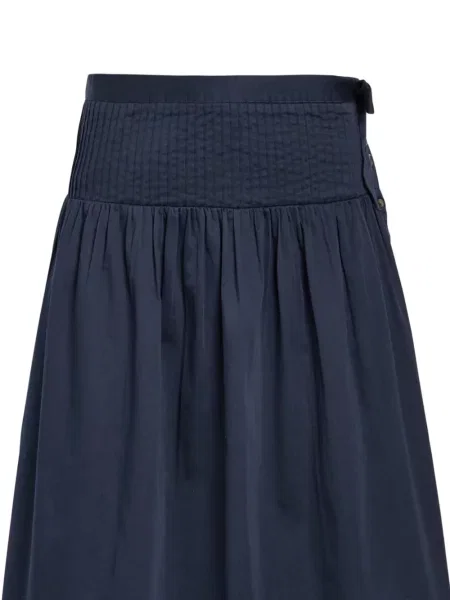 Fustă midi Damson Madder albastru