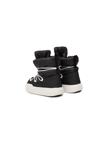 Snehule Moon Boot Jr Park lace Mid D čierna