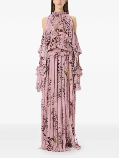 Rochie Blumarine cu imagine roz