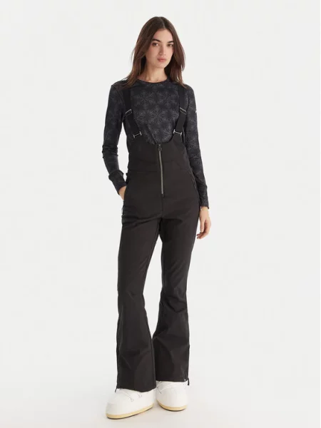 Roxy Smučarske hlače Summit Bib PT Skinny Fit črna