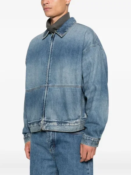 Дънково яке Fear Of God Essentials синьо