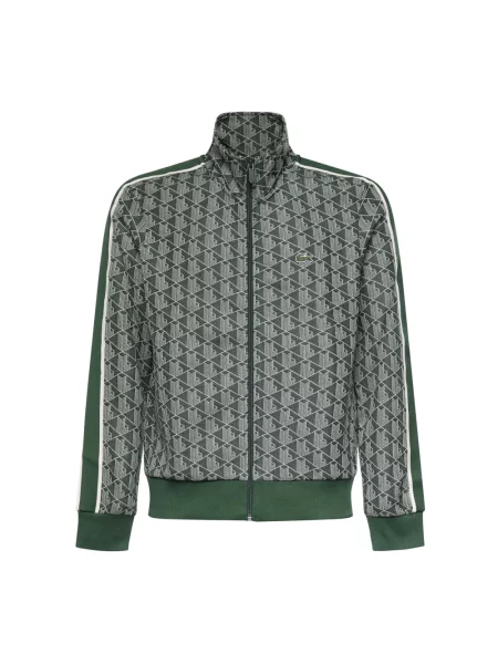 Bluza rozpinana Lacoste zielona