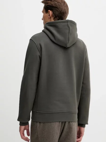 Кофта Trussardi з капюшоном однотонна зелений
