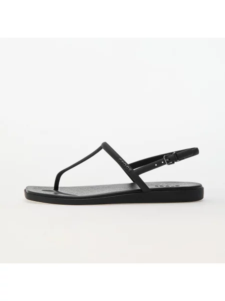 Kalhotky string Crocs s otevřenou patou černé