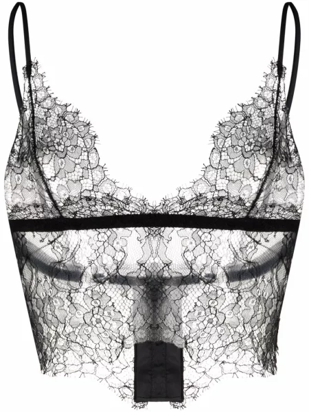 Sutien Dolce & Gabbana din dantelă negru