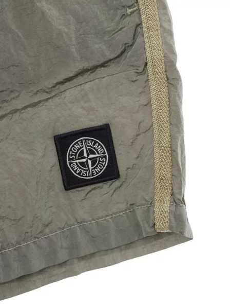 Kąpielówki dziecięce Stone Island zielone