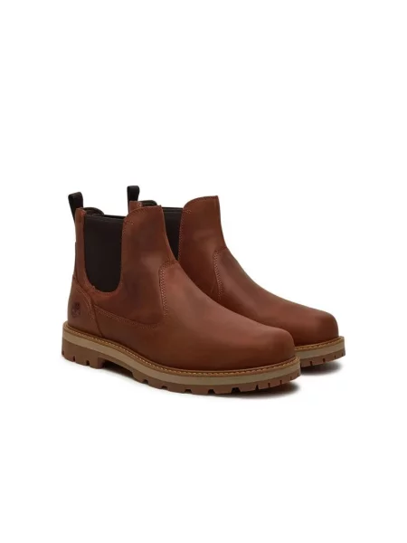 Sztyblety Timberland skórzane brązowe