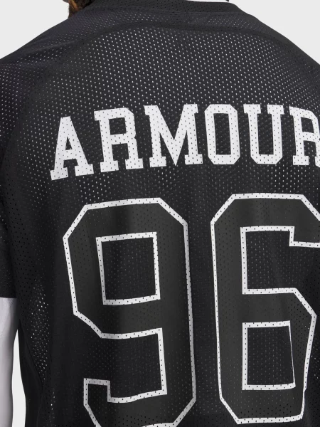 Спортивна футболка Under Armour з джерсі чорна
