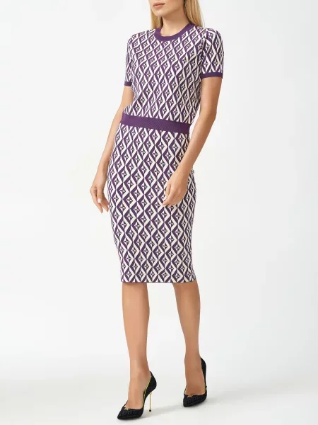 Спідниця Elisabetta Franchi фіолетова