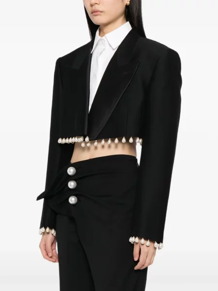 Jakna Kimhekim sa perlicama crna