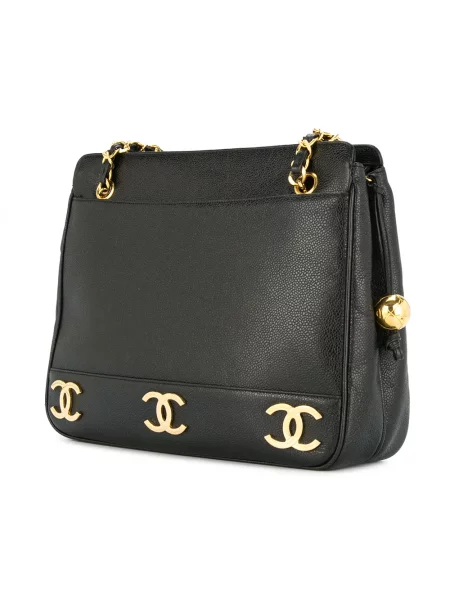 Kabelka Chanel Pre-owned černá